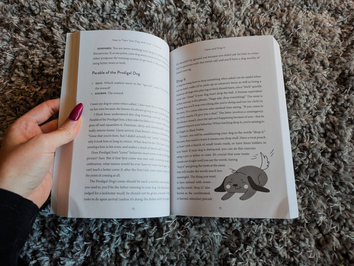 How to Train Your Dog with Love + Science Book Review - reading book